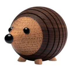 Stick hedgehog decoration 4.5 cm, Thermo ash