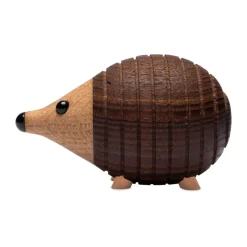 Stick hedgehog decoration 4.5 cm, Thermo ash