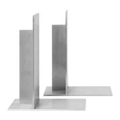Stock bookend 2-pack, Aluminium