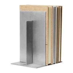 Stock bookend 2-pack, Aluminium