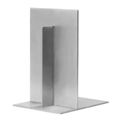 Stock bookend 2-pack, Aluminium