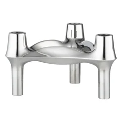 STOFF Nagel BMF candle holder, Chrome