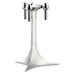 STOFF Nagel candle stand, Chrome