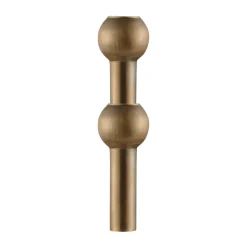 STOFF Nagel vase, Bronzed brass