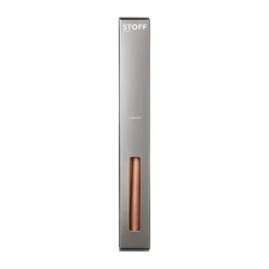 STOFF tapered candle by ester & erik 6-pack, dusty rose
