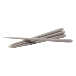 STOFF tapered candle by ester & erik 6-pack, Warm grey