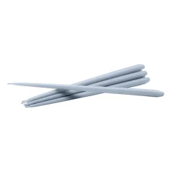 STOFF tapered candle by ester & erik 6-pack, Sky blue