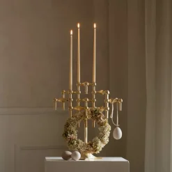 STOFF tapered candle by ester & erik 6-pack, Ginger