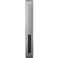 STOFF tapered candle by ester & erik 6-pack, black