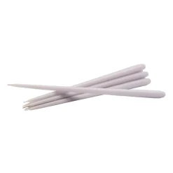 STOFF tapered candle by ester & erik 6-pack, Light lavender