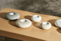 Stone lantern Ø9 cm, Beige
