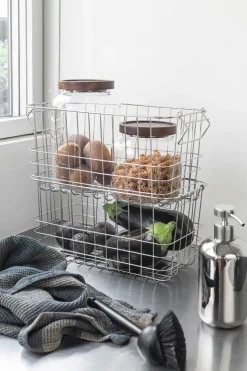 Store-it storage basket small, Chrome
