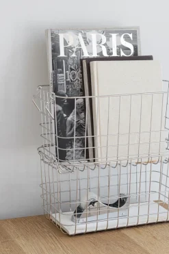 Store-it storage basket small, Chrome