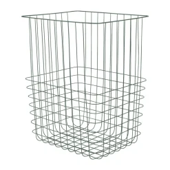 Store-it storage basket with cotton bag large, Thyme green
