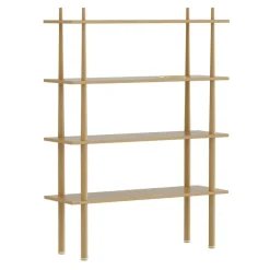 Stories Shelf with 4 shelves, Oak