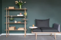 Stories Shelf with 4 shelves, Oak