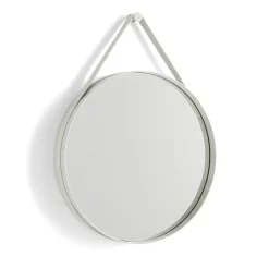 Strap Mirror, Light grey
