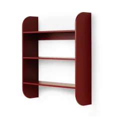 Strapats wall shelf 62x73,6 cm, Burgundy