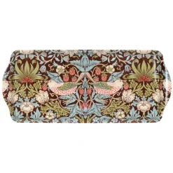 Strawberry Thief sandwich tray, Brown