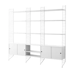 String bookshelf combination B - white