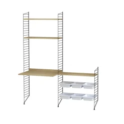 String children's room oak & black - Combination E