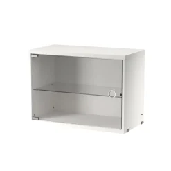 String display cabinet, White, 58x30 cm