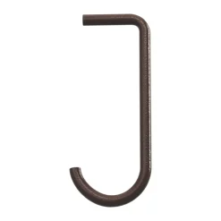 String J-hook 5-pack, Dark brown