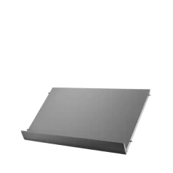 String magazine shelf wood, Grey, 58x30 cm