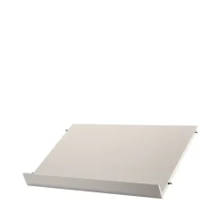 String magazine shelf wood, Beige, 58x30 cm
