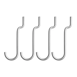 String Outdoor Free-standing hook, Stainless steel, 4-pack