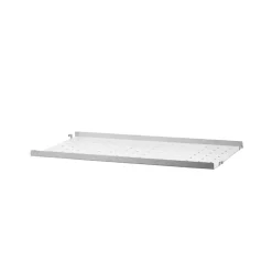 String Outdoor shelf, Galvanized-58x30 cm-low edge