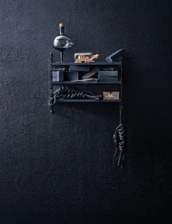 String Pocket wall shelf, Nybro blue