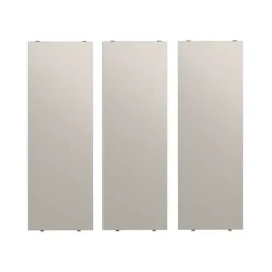 String shelf, Beige, 58x20 cm, 3-pack