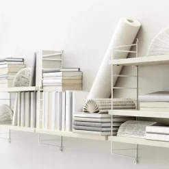 String shelf Pocket ash-white, ash-white