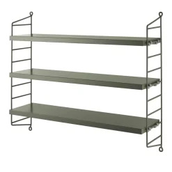 String shelf Pocket sage, Sage (green)