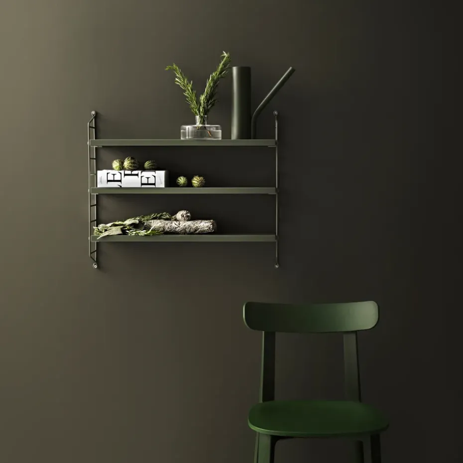 String shelf Pocket sage, Sage (green)