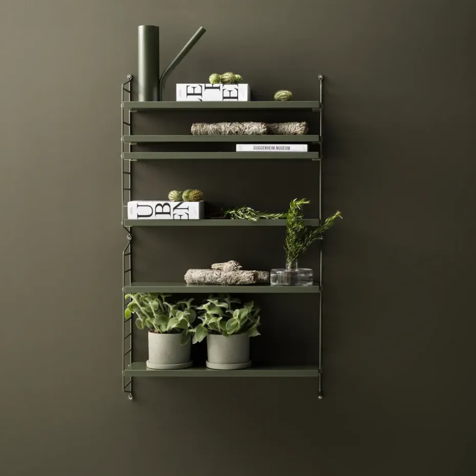 String shelf Pocket sage, Sage (green)