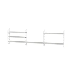 String Shelf Pocket white, white