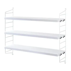 String Shelf Pocket white, white