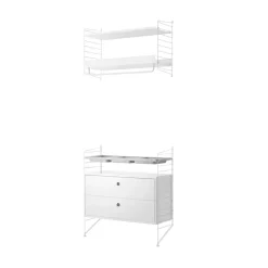 String shelf white - combination G