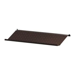String shoe rack metal, Dark brown, 78x30 cm