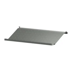 String shoe rack metal, Dark grey, 58x30 cm