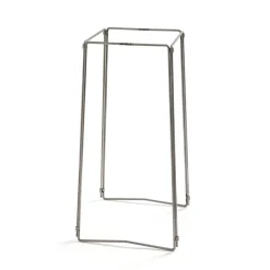 Stumpastaken candle holder base, Silver