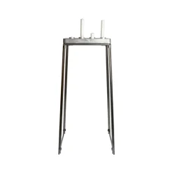Stumpastaken candle holder base, Silver