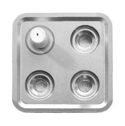 Stumpastaken Four, Polished aluminum