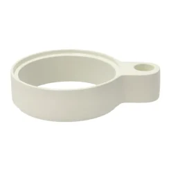 Styles candle holder 3.6x16 cm, Offwhite aluminum
