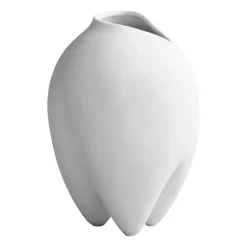 Sumo vase narrow Ø14 cm, Bone White