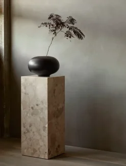 Surround vase 17.5 cm, Mango wood