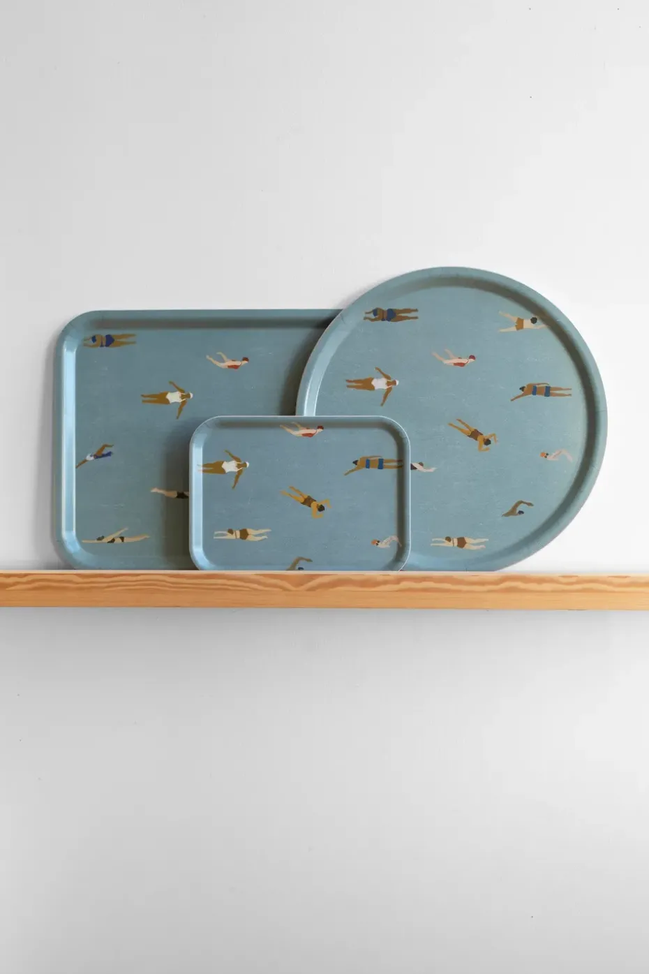 Swimmers tray 20x27 cm, Blue