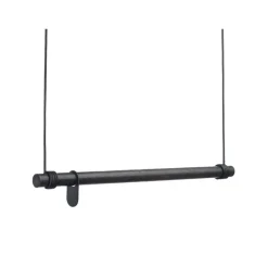 Swing hanger, Oak black, l, string black